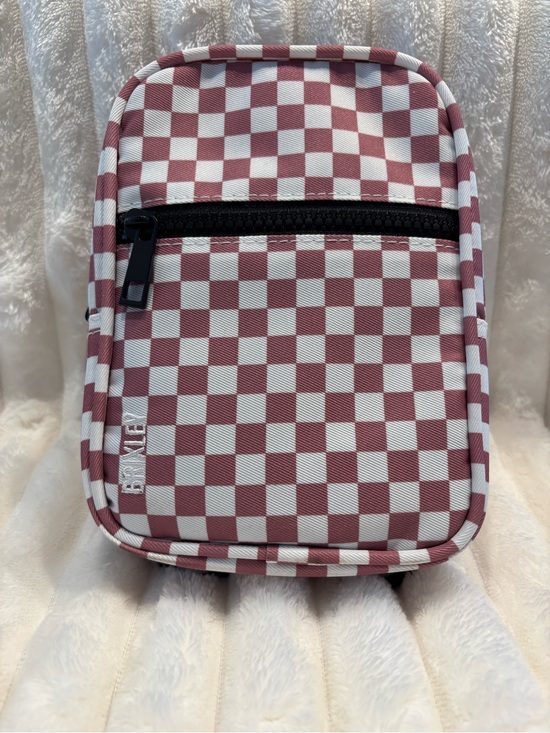 Brixley Handbags - Brixley - Pink Checkmate Women’s Crossbody Bag - Pink & White